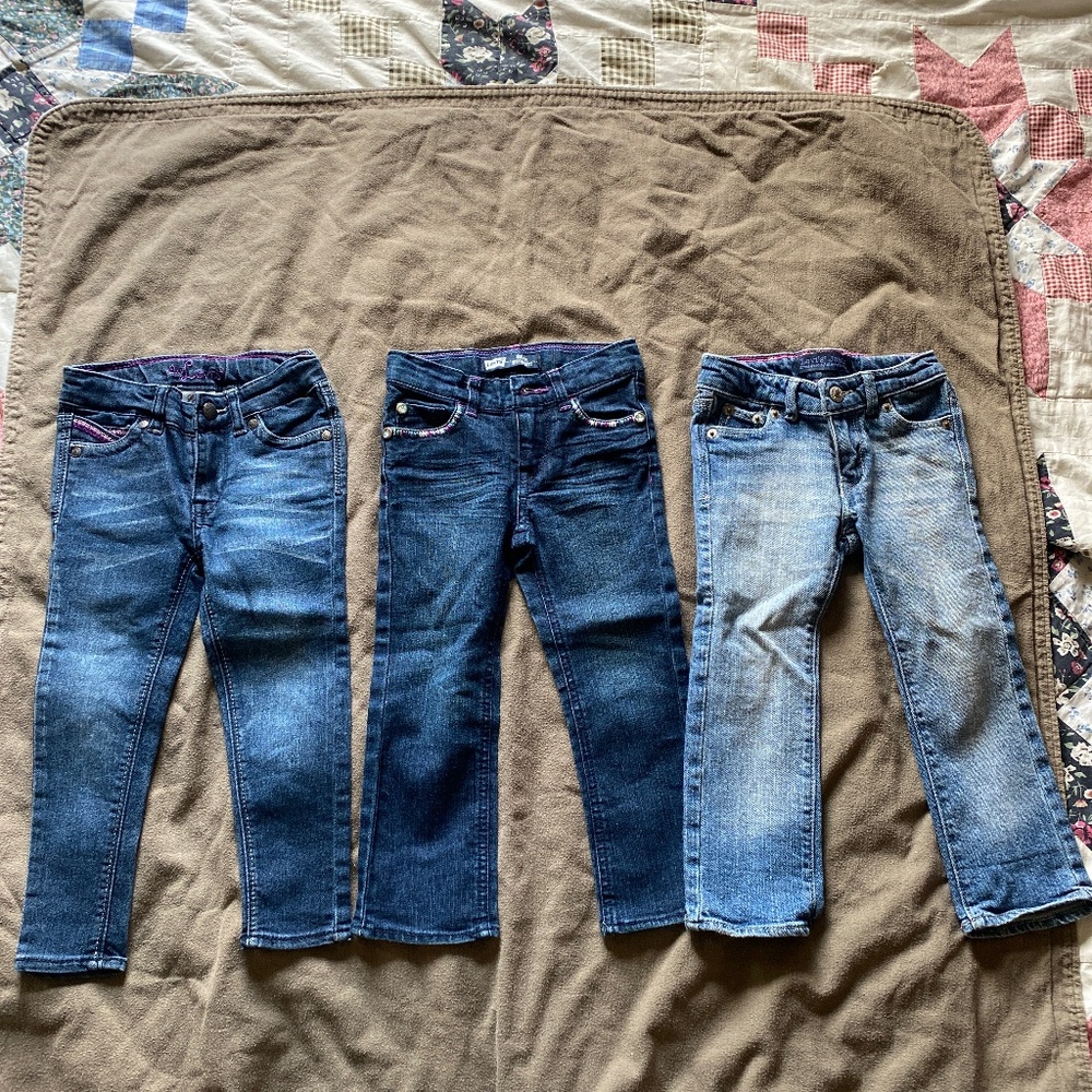 Toddler blue jeans
